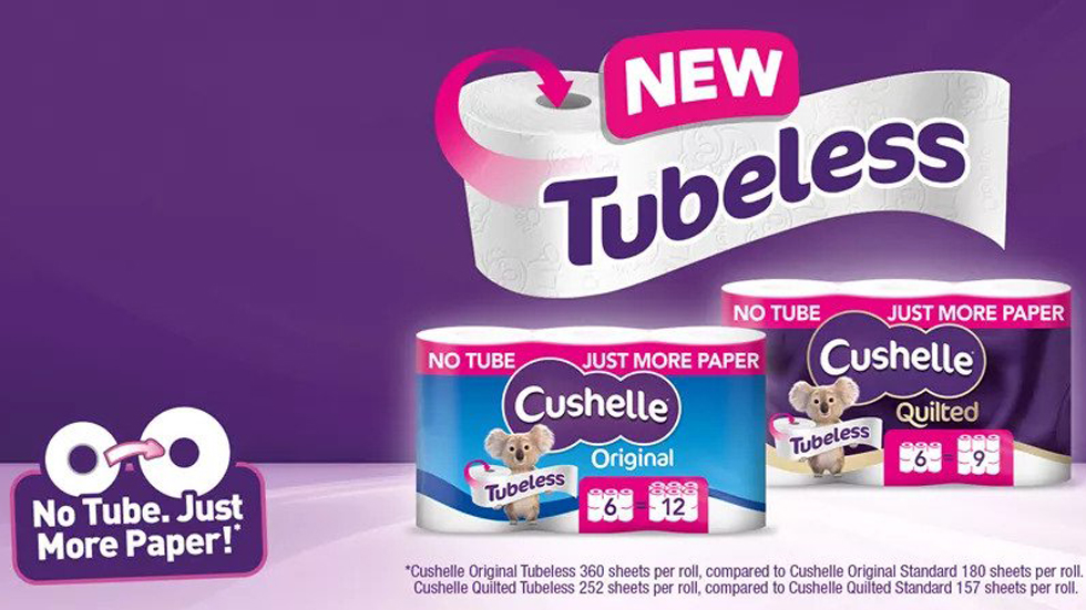 Cushelle Tubeless Toilet Paper #WhatBrandsDo