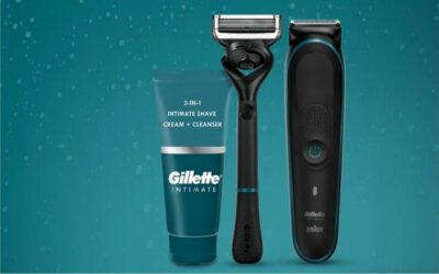 Gillette’s Intimate shaving range for men