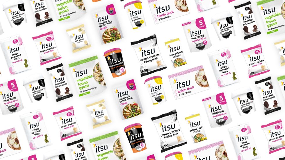Itsu grocery brand innovation growth and new product development
